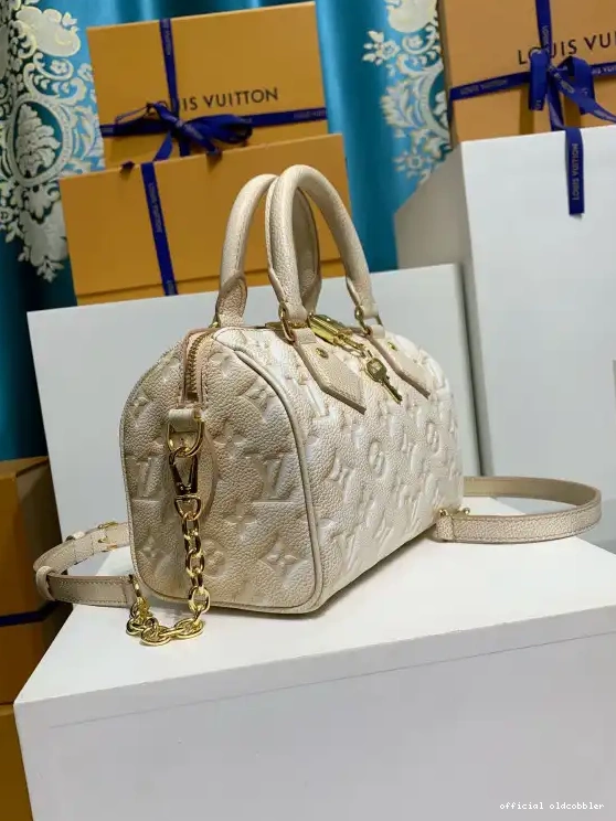 Official oldcobbler SPEEDY BANDOULIÈRE VUITTON 20 LOUIS 0527